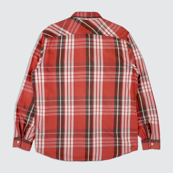 RRL Ralph Lauren Western Plaid Cotton Work Shirt - Picture 2 of 13